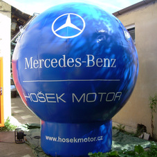 Nafukovací balón Mercedes-Benz