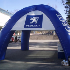 Nafukovací stan Peugeot