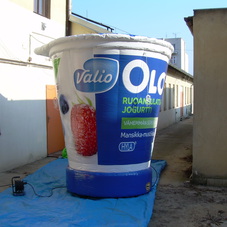 Nafukovací jogurt Valio