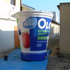 Nafukovací jogurt Valio