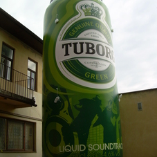 Nafukovací plechovka Tuborg