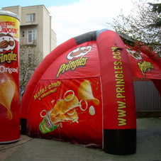 Nafukovací stan Pringles