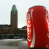 Nafukovací plechovka Coca-Cola
