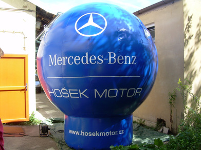 Nafukovací balón Mercedes-Benz