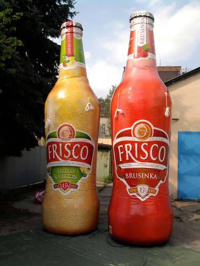 Nafukovací láhve Frisco