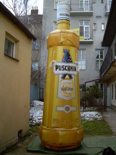 Nafukovací láhev Puschkin