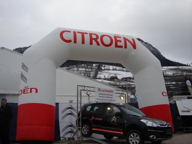 Nafukovací oblouky Citroën2