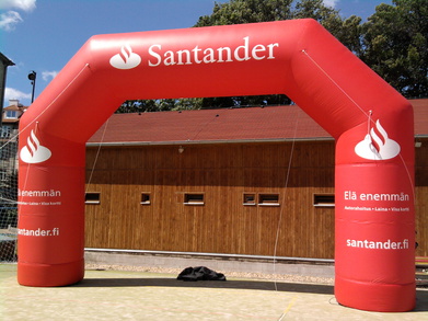 Nafukovací oblouk Santander