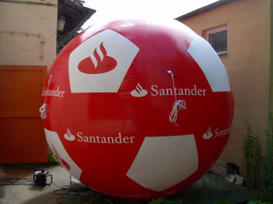 Nafukovací koule Santander